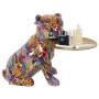 Statua Decorativa Alexandra House Living Multicolore Plastica Cane 21 x 27 x 29 cm Vassoio