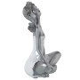 Statua Decorativa Alexandra House Living Argentato Plastica Bambina 15 x 26 x 27 cm