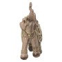 Statua Decorativa Alexandra House Living Grigio Dorato Plastica Elefante 10 x 18 x 20 cm