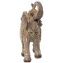 Statua Decorativa Alexandra House Living Grigio Dorato Plastica Elefante 13 x 25 x 26 cm