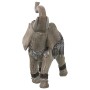 Statua Decorativa Alexandra House Living Dorato Acrilico Plastica Melammina Elefante 21 x 9 x 21 cm