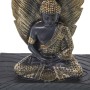 Statua Decorativa Alexandra House Living Marrone Dorato Acrilico Plastica Melammina Buddha 15 x 7 x 27 cm