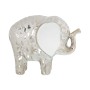 Statua Decorativa Alexandra House Living Bianco Dorato Ceramica Elefante 17 x 8 x 13 cm