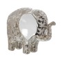 Statua Decorativa Alexandra House Living Bianco Dorato Ceramica Elefante 17 x 8 x 13 cm