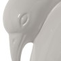 Statua Decorativa Alexandra House Living Bianco Ceramica Pinguino 18 x 18 x 31 cm