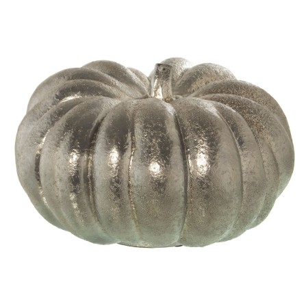 Statua Decorativa Alexandra House Living Ceramica Zucca Argentato 33 x 52 x 18 cm