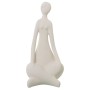 Statua Decorativa Alexandra House Living Beige Ceramica Donna 22 x 19 x 43 cm