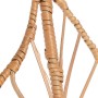 Appendiabiti da parete Alexandra House Living Rattan Fibra naturale 61 x 8 x 58 cm