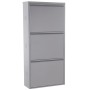 Scarpiera Alexandra House Living Grigio 50 x 103 x 15 cm 3 cassetti