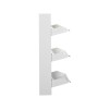 Scarpiera Alexandra House Living Bianco 50 x 103 x 15 cm 3 cassetti