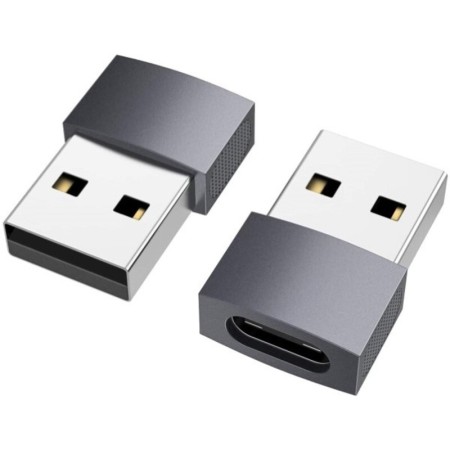 Adattatore USB C con USB Nonda NDMASGFEM Nero OTG (2 pcs) (Ricondizionati A+)