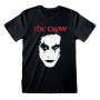 Maglia a Maniche Corte Unisex The Crow Face Nero