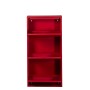 Scarpiera Alexandra House Living Rosso 50 x 103 x 15 cm 3 cassetti