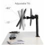 Supporto da Tavolo per Schermo Amazon Basics DLB112 Nero (Ricondizionati B)