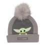 Cappello The Mandalorian Grogu In The Crib Beanie Grigio