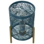 Lampada da tavolo Alexandra House Living Azzurro Metallo 40 W 12 x 19 x 12 cm