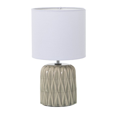 Lampada da tavolo Alexandra House Living Crema Ceramica 40 W 17 x 30 x 17 cm