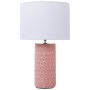 Lampada da tavolo Alexandra House Living Multicolore Rosa Ceramica 40 W 25 x 42 x 25 cm