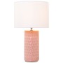 Lampada da tavolo Alexandra House Living Multicolore Rosa Ceramica 40 W 25 x 42 x 25 cm