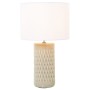 Lampada da tavolo Alexandra House Living Beige Multicolore Ceramica 40 W 25 x 42 x 25 cm