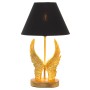 Lampada da tavolo Alexandra House Living Nero Oro Dorato Plastica 40 W 26 x 44 x 26 cm Ali