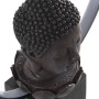 Lampada da tavolo Alexandra House Living Nero Plastica 30 x 38 x 12 cm Buddha