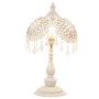 Lampada da tavolo Alexandra House Living Bianco Metallo 40 W 35 x 60 x 35 cm