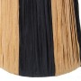 Lampada da tavolo Alexandra House Living Marrone Nero Naturale Rattan Fibra naturale 60 W 25 x 41 x 25 cm