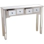 Console Alexandra House Living Champagne Legno 110 x 80 x 30 cm