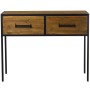 Console Alexandra House Living Marrone Legno 100 x 80 x 30 cm