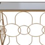 Console Alexandra House Living Trasparente Dorato Metallo 120 x 80 x 28 cm