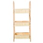 Scaffale Alexandra House Living Beige Rattan Fibra naturale 34 x 80 x 23 cm