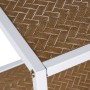 Scaffale Alexandra House Living Bianco Marrone Metallo 42 x 90 x 35 cm