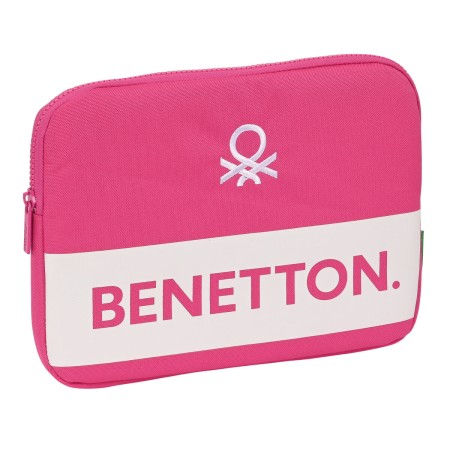 Custodia per Portatile Benetton Raspberry Fucsia (31 x 23 x 2 cm)