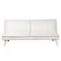 Divano Letto Alexandra House Living Bianco 180 x 72 x 84 cm