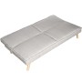 Divano Letto Alexandra House Living Bianco 180 x 72 x 84 cm