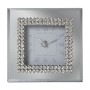 Orologio da Tavolo Alexandra House Living Grigio Cristallo Specchio 15 x 15 x 5 cm