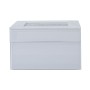 Scatola-Portagioie Alexandra House Living Bianco Cristallo 14 x 8 x 14 cm