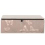 Scatola-Portagioie Alexandra House Living Bianco Cristallo 20 x 7 x 13 cm