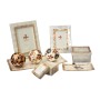 Set di Scatole Decorative Alexandra House Living Marrone Madreperla 2 Pezzi