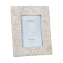 Cornice Portafoto Alexandra House Living Bianco Plastica 17 x 2 x 22 cm