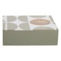 Scatola-Portagioie Alexandra House Living Marrone Grigio Plastica 18 x 6 x 13 cm