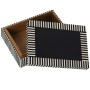 Scatola-Portagioie Alexandra House Living Bianco Nero Plastica 18 x 6 x 13 cm