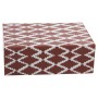 Scatola-Portagioie Alexandra House Living Bianco Rosso Plastica 18 x 6 x 13 cm