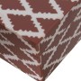 Scatola-Portagioie Alexandra House Living Bianco Rosso Plastica 18 x 6 x 13 cm