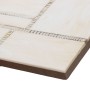 Sottobicchieri Alexandra House Living Multicolore Legno 10 x 1 x 10 cm 4 Pezzi