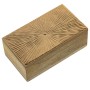 Scatola Decorativa Alexandra House Living Multicolore Legno 21 x 6 x 12 cm