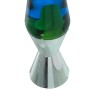 Lampada Lava Alexandra House Living Azzurro Verde Metallo 9 x 37 x 9 cm