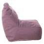 Puff Alexandra House Living Violetta Acrilico Plastica Melammina Gatto 43 x 52 x 50 cm