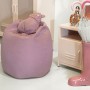 Puff Alexandra House Living Rosa Acrilico Plastica Melammina Ippopotamo 58 x 65 x 58 cm